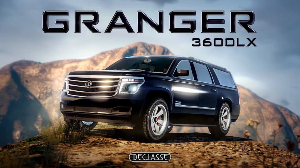 Podium vehicle: Declasse Granger 3600LX
