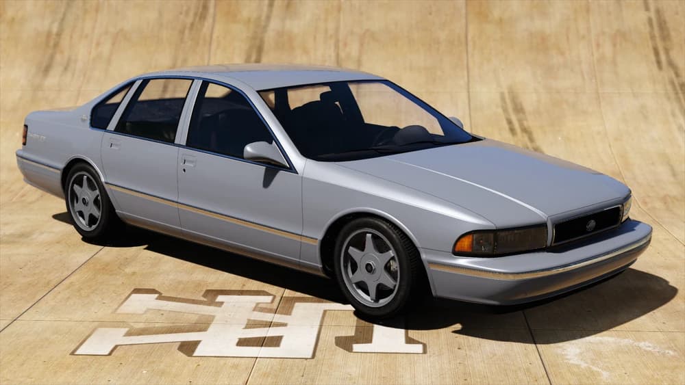 Podium vehicle: Declasse Impaler SZ
