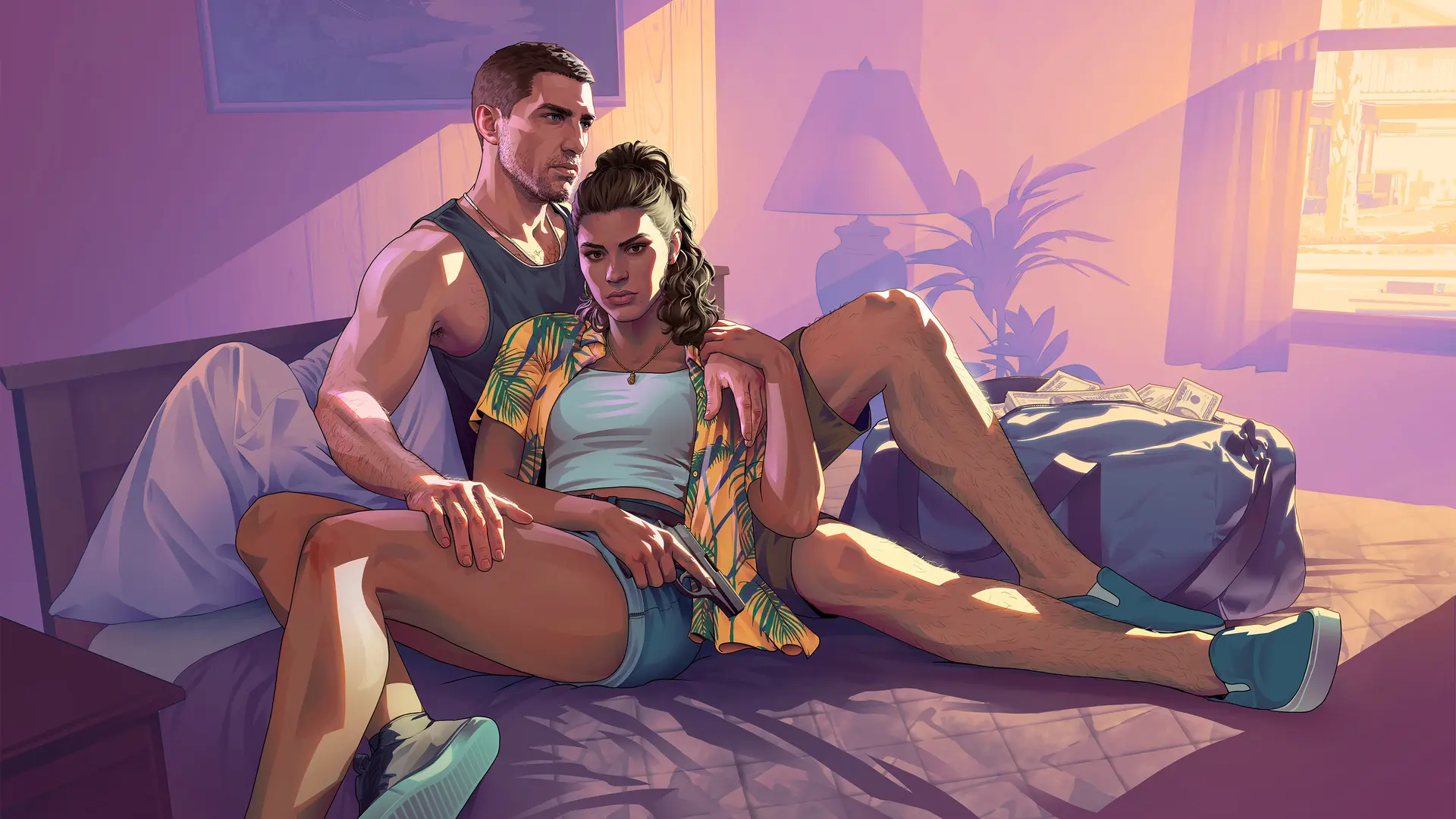 Jason Duval et Lucia Caminos, le duo de GTA 6
